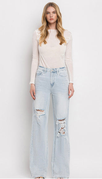 Vervet Avenida 90s Vintage Denim- Lt Wash