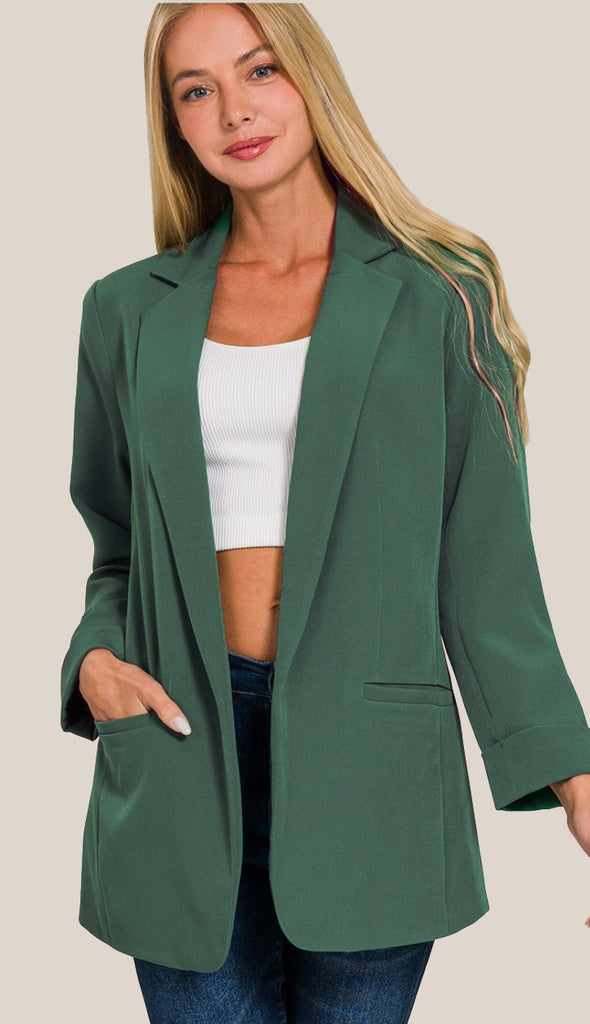 Dreams Happening Blazer- Black