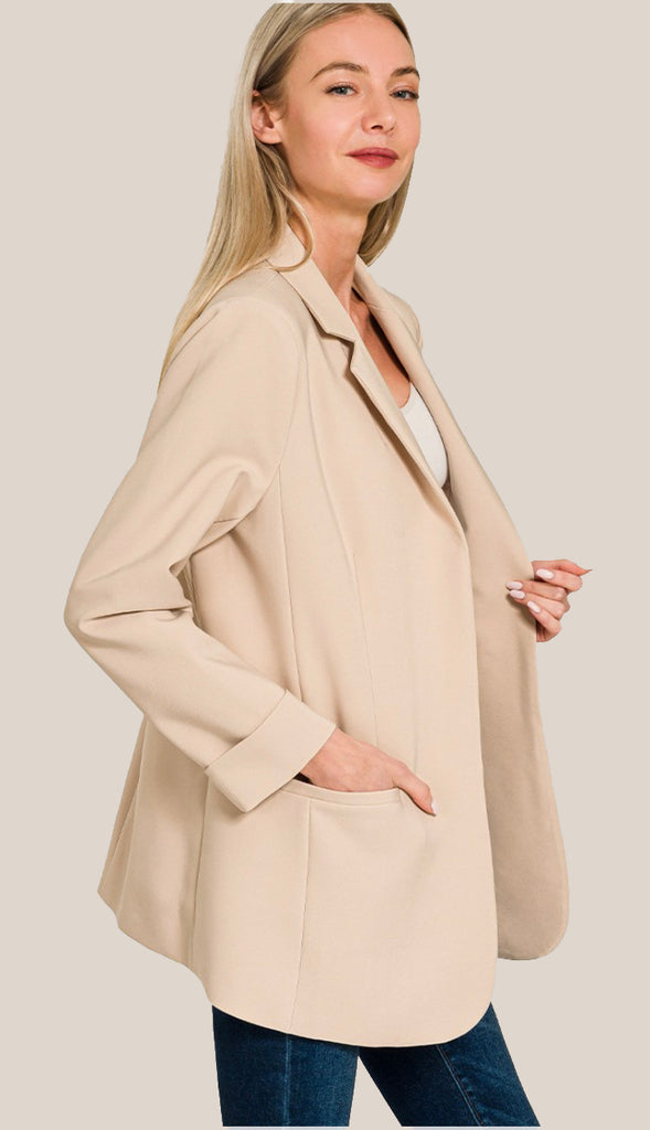 Dreams Happening Blazer- Black