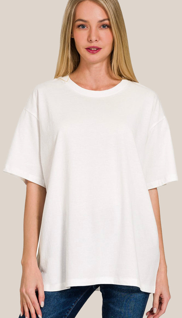 Soft Cotton Oversized Tee