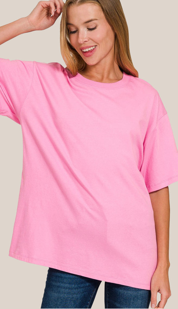 Soft Cotton Oversized Tee