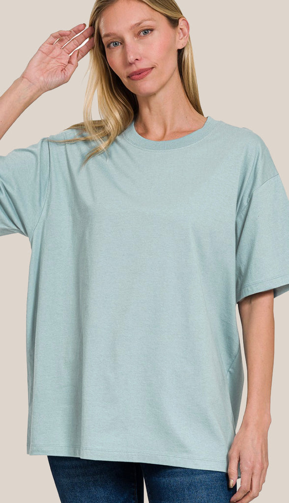 Soft Cotton Oversized Tee