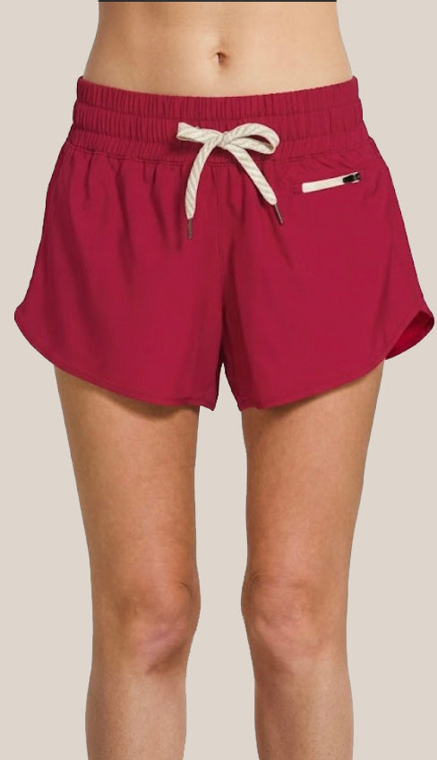 Vuori Dupe Soft Lined Shorts- Lt Blue