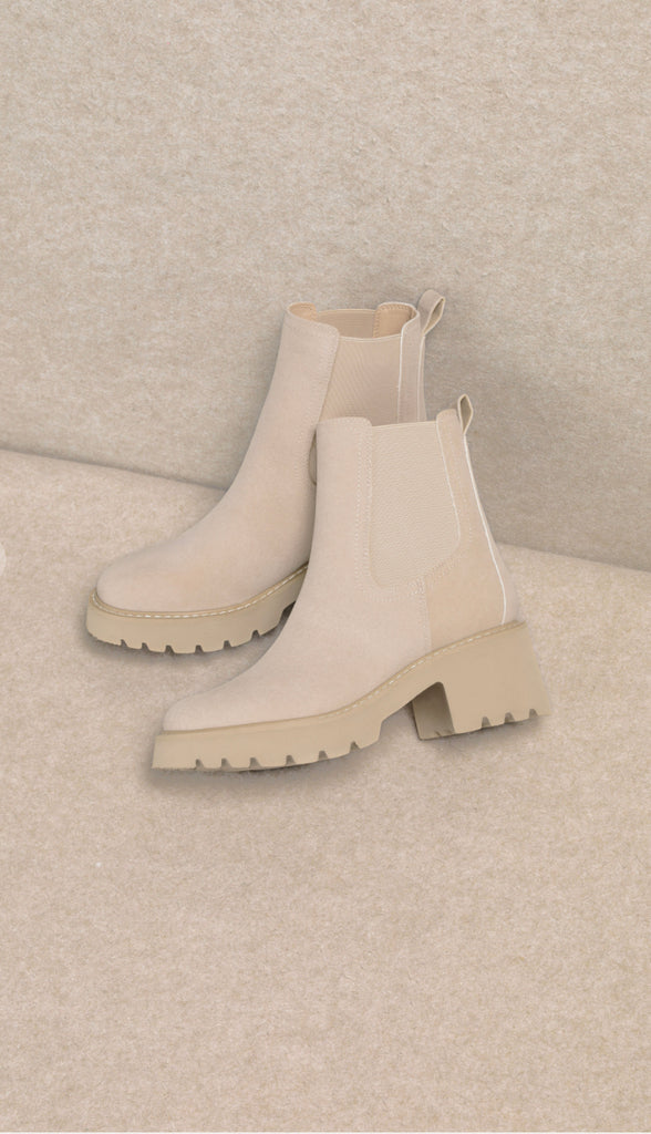Chelsea Premium Ankle Boots- Taupe