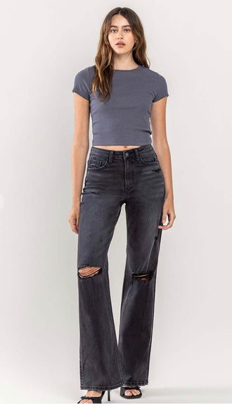 Vervet Audible 90s Vintage Denim- Faded Black