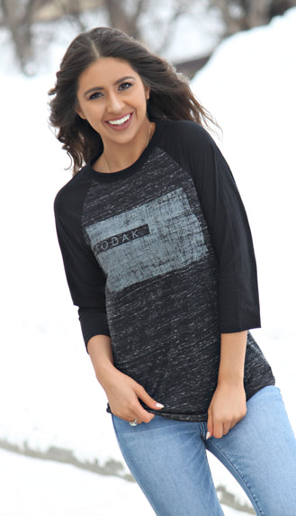 Nodak Baseball Tee- Black