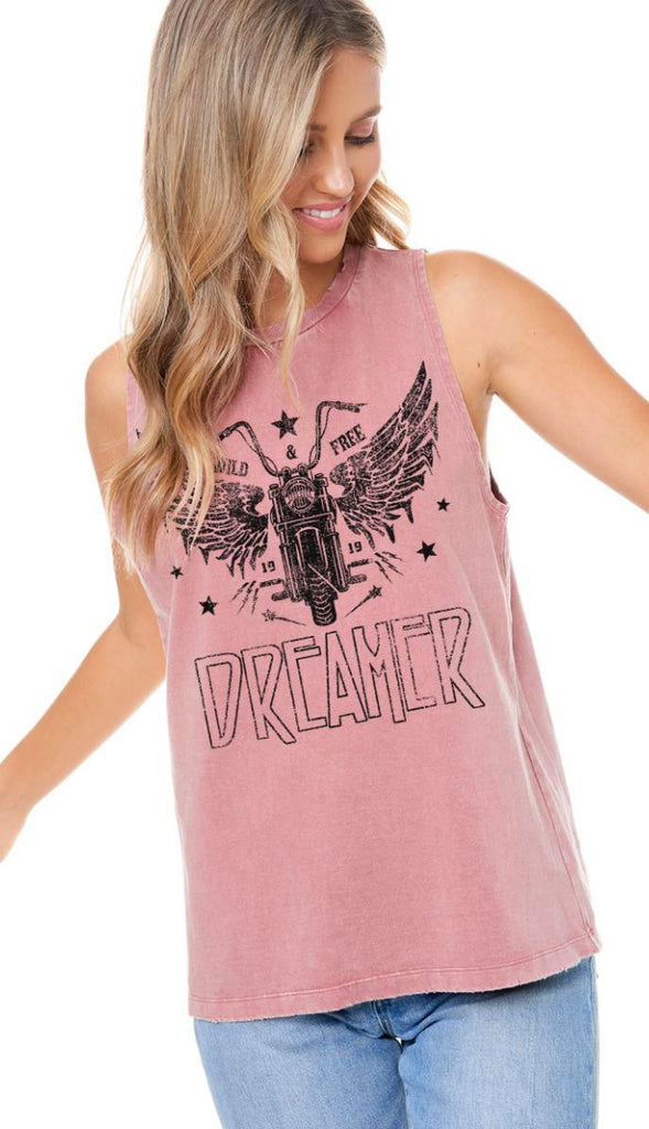 Dreamer Motorcycle Tank- Sand