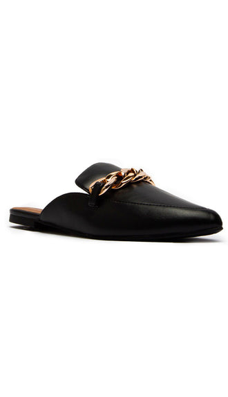 Chain Mules- Black